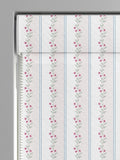 Cath Kidston Cream Ticking Vine Roman blind, imported from the UK