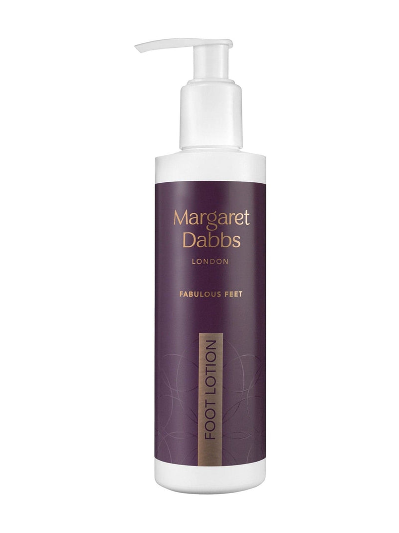 Margaret Dabbs London foot lotion with Lemon Myrtle, imported from the UK