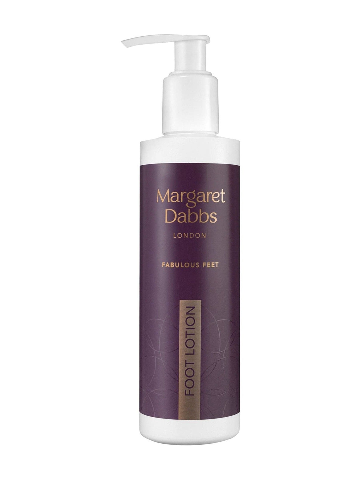 Margaret Dabbs London foot lotion with Lemon Myrtle, imported from the UK