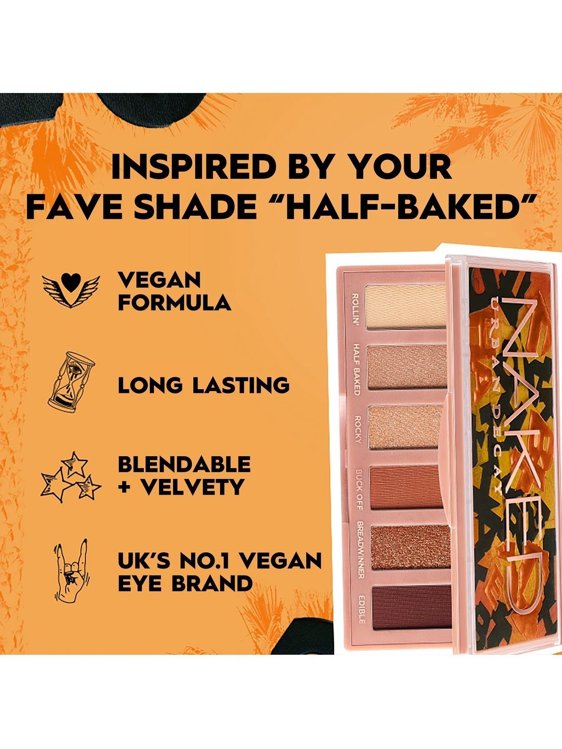 Urban Decay Naked Mini Half-Baked eyeshadow palette (British brand)