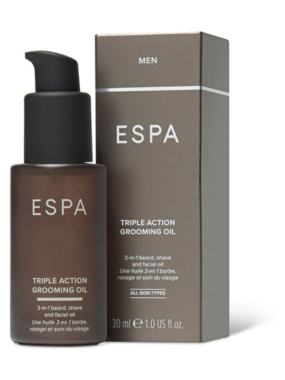 ESPA Triple Action Pflegeserum 30ml Gesicht Bart Rasur