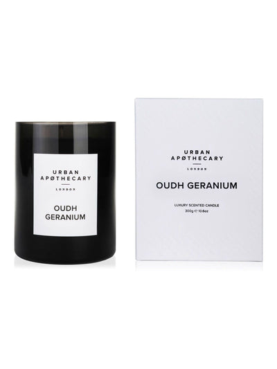 Next Urban Apothecary Oudh Geranium Luxury Scented Candle 300g- Buy online at McGrocer