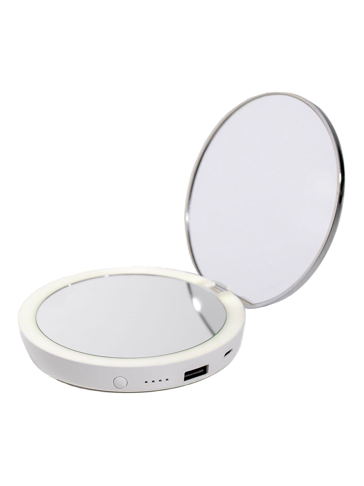 Stylpro Flip 'n' Charge Power Bank Compact LED Mirror
