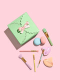 Spectrum Collections Patisserie makeup brush and sponge gift set (British brand)