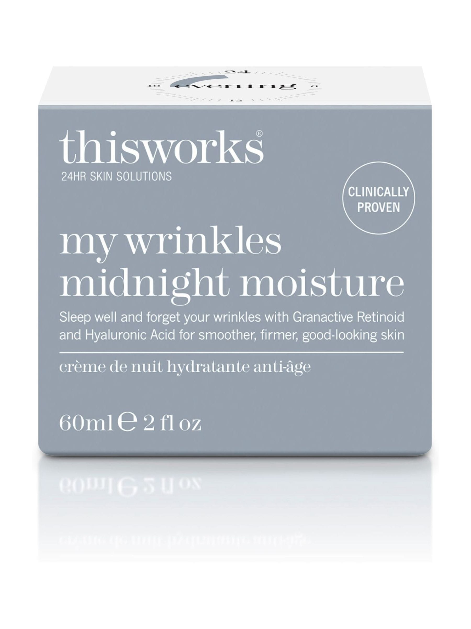 This Works night cream Wrinkles Midnight Moisturiser 60ml (British brand)