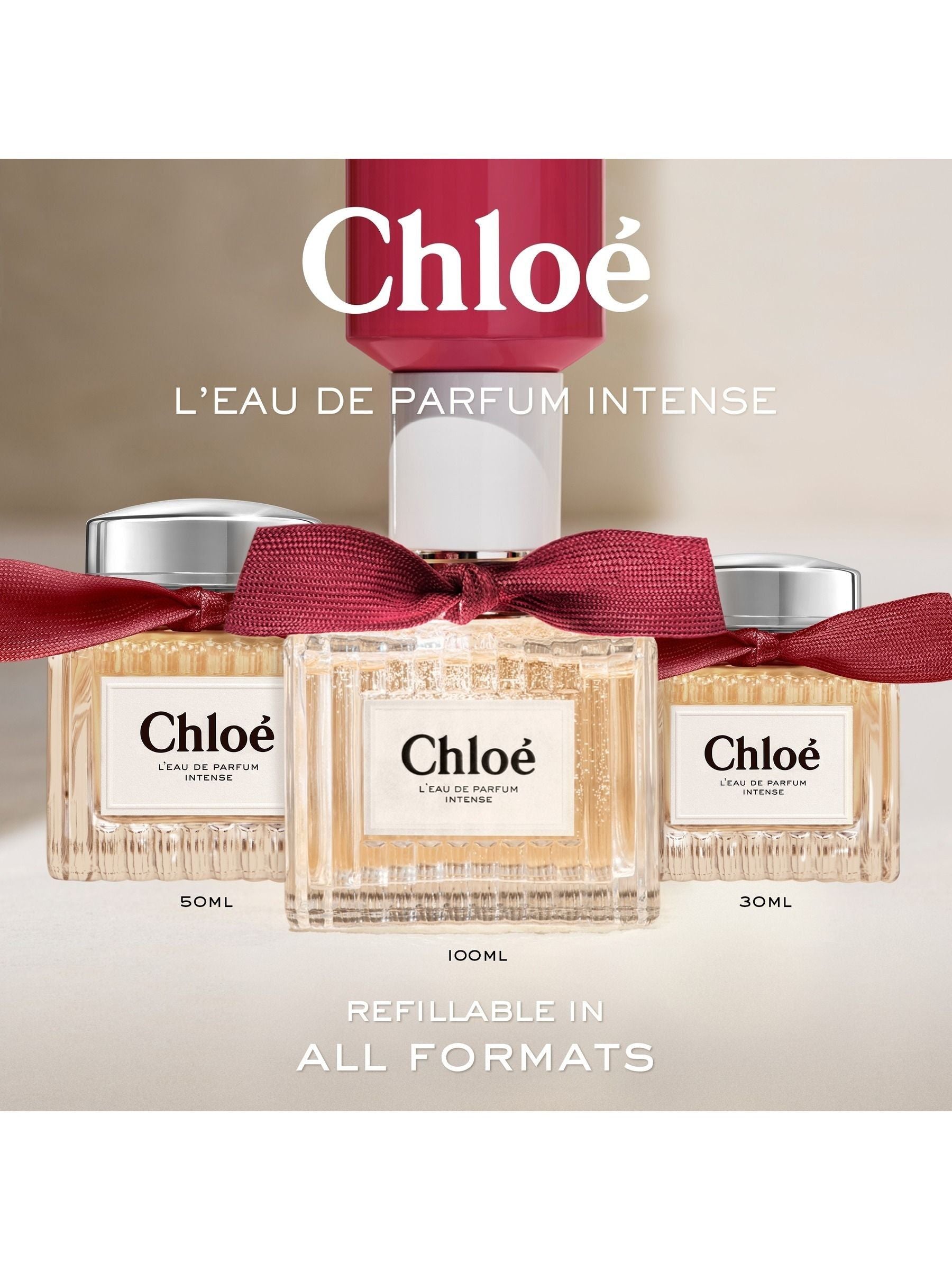 Chloé Eau de Parfum Intense women's fragrance refill 150ml - British product