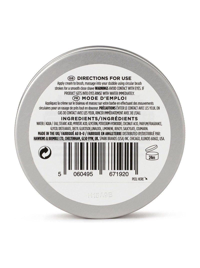 Hawkins & Brimble shaving cream 100ml, UK version
