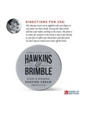 Hawkins & Brimble shaving cream 100ml, UK version