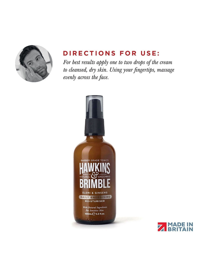 Hawkins & Brimble daily energising moisturiser 100ml, UK version