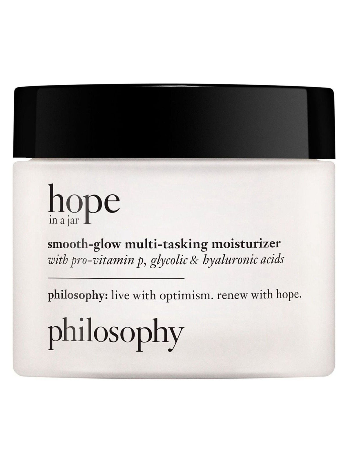 Philosophy Hope In a Jar Smooth-Glow Multi-Tasking Moisturiser 60ml, imported from the UK