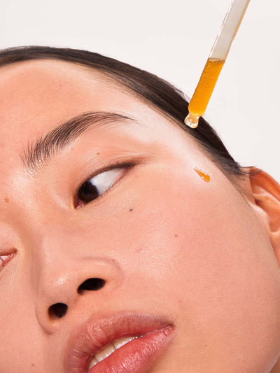 Schnell einziehende Selbstbräunungs-Vitamin-C-Tropfen für alle Hauttypen