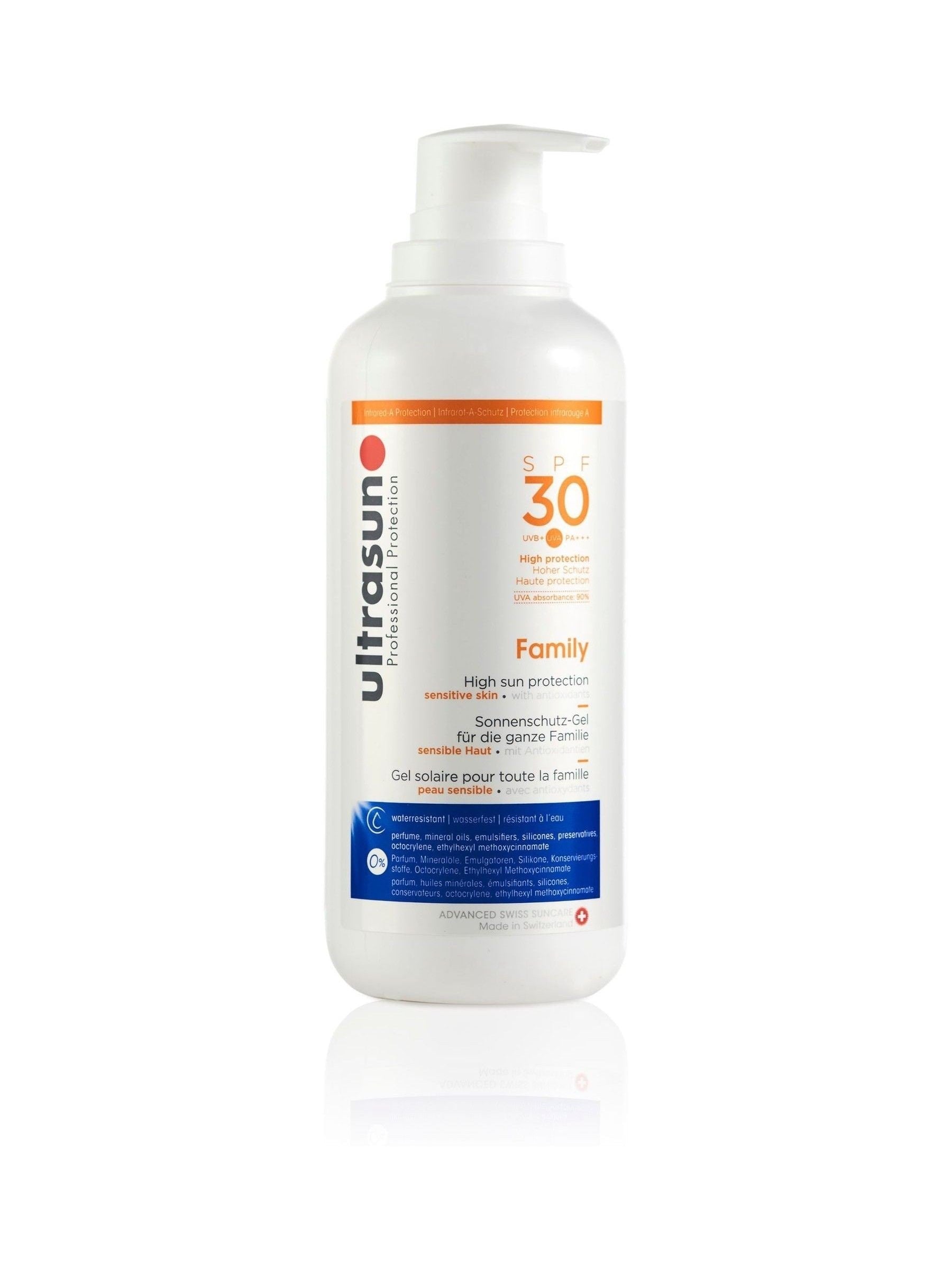 Ultrasun SPF 30 Family Sun Lotion 400ml (British brand)