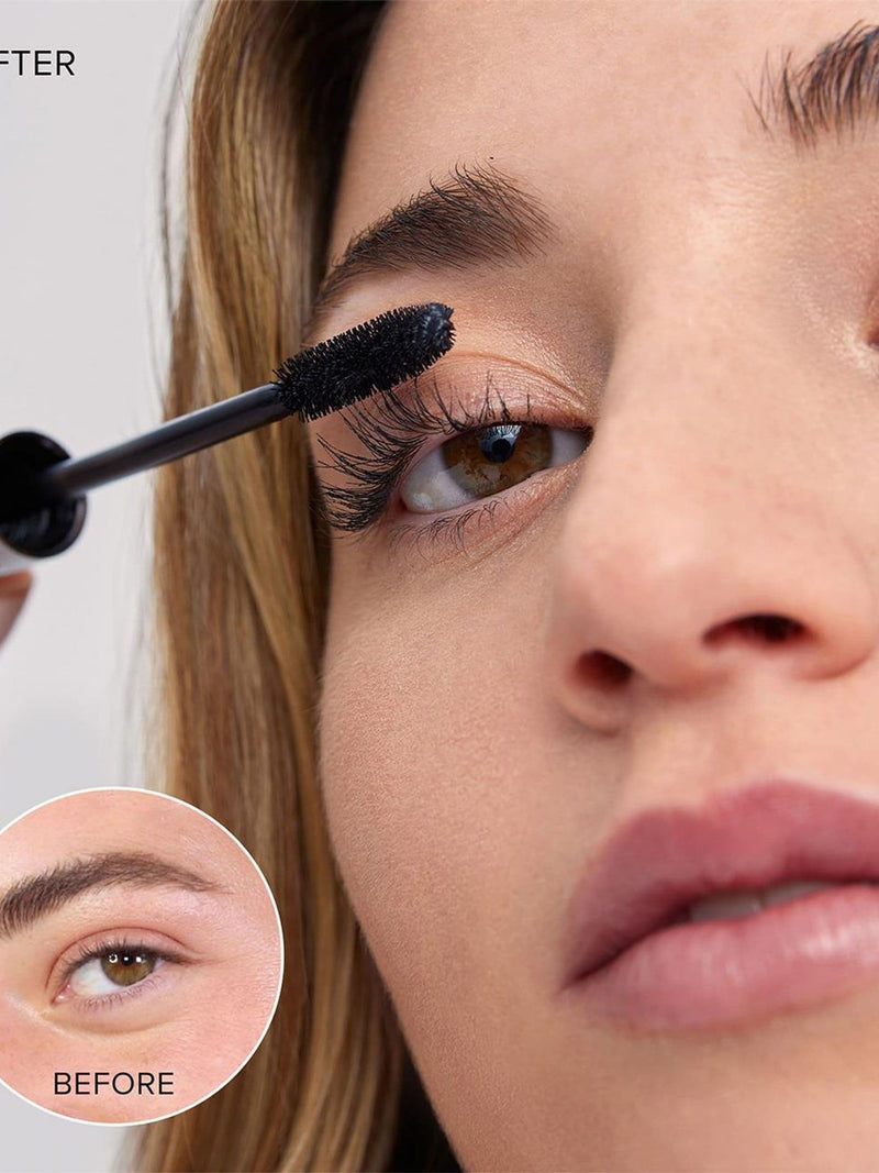 Nudestix lash lengthening black mascara, UK version