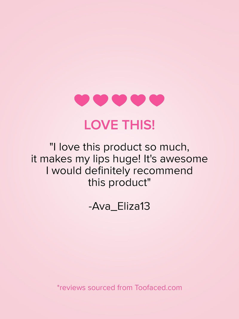 Too Faced Lip Injection Power Plumping lip gloss - British product