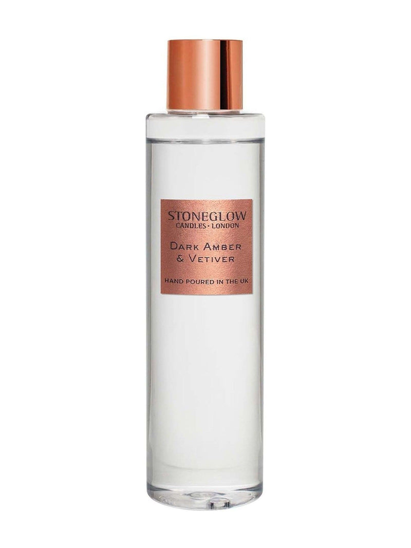 Stoneglow Dark Amber & Vetivert reed diffuser 120ml (British brand)