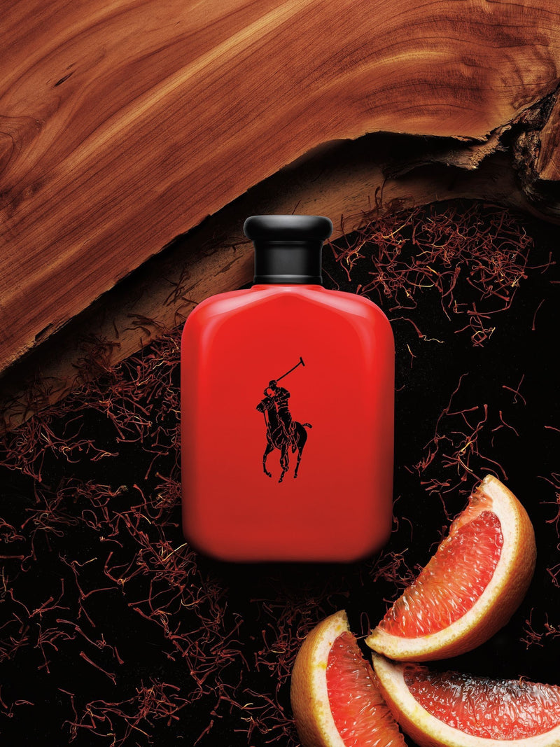 Ralph Lauren Polo Red Eau de Toilette, imported from the UK