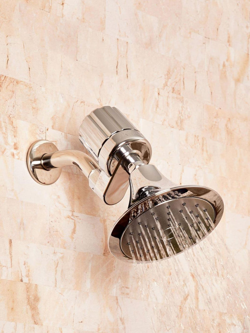 Kitsch chrome shower filter, imported from the UK