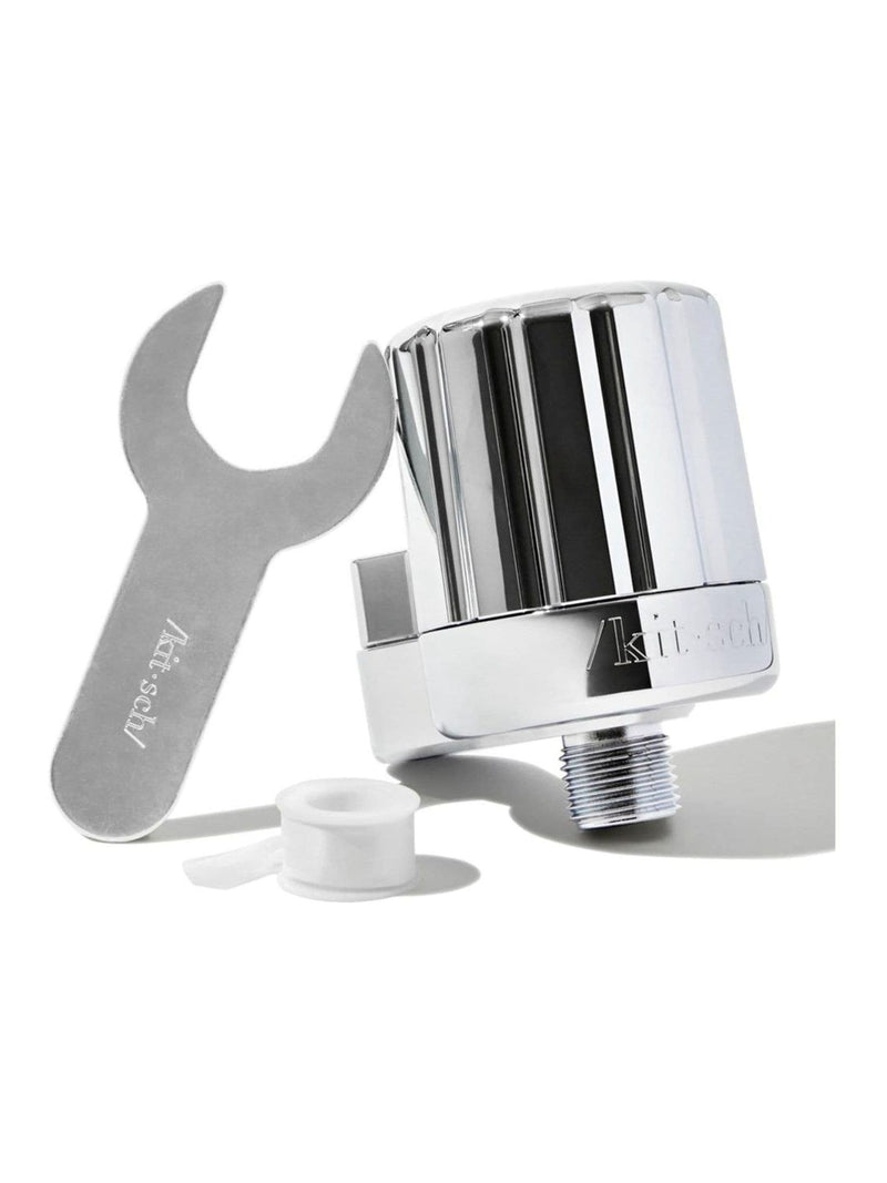 Kitsch chrome shower filter, imported from the UK