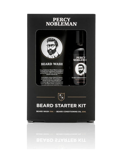 Next Percy Nobleman Beard Starter Kit Beard Care Kit- Buy online at McGrocer