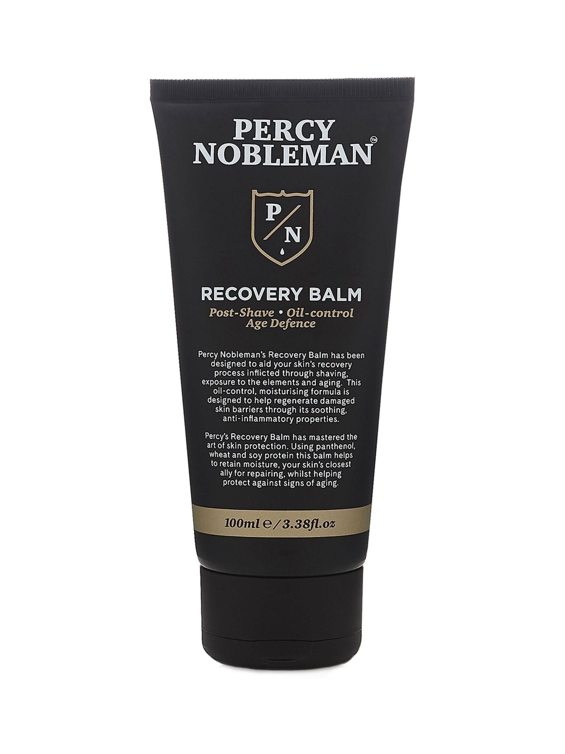 Percy Nobleman Recovery Balm men's moisturiser 100ml, imported from the UK