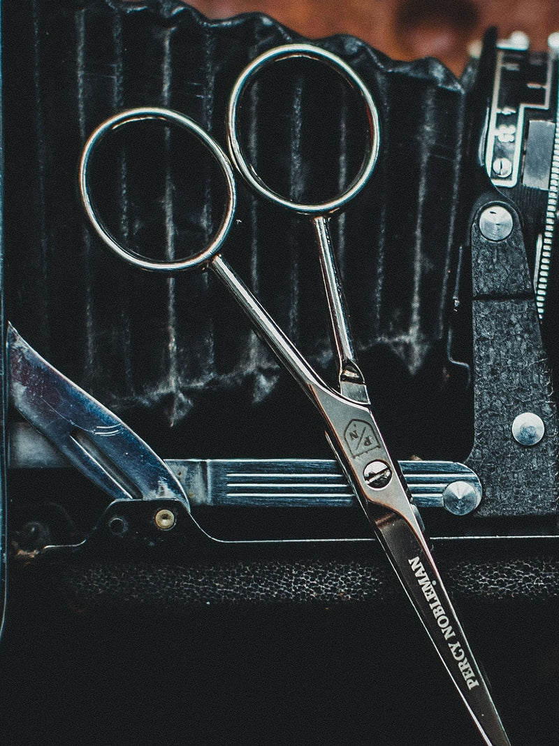 Percy Nobleman Beard & Moustache Scissors, imported from the UK