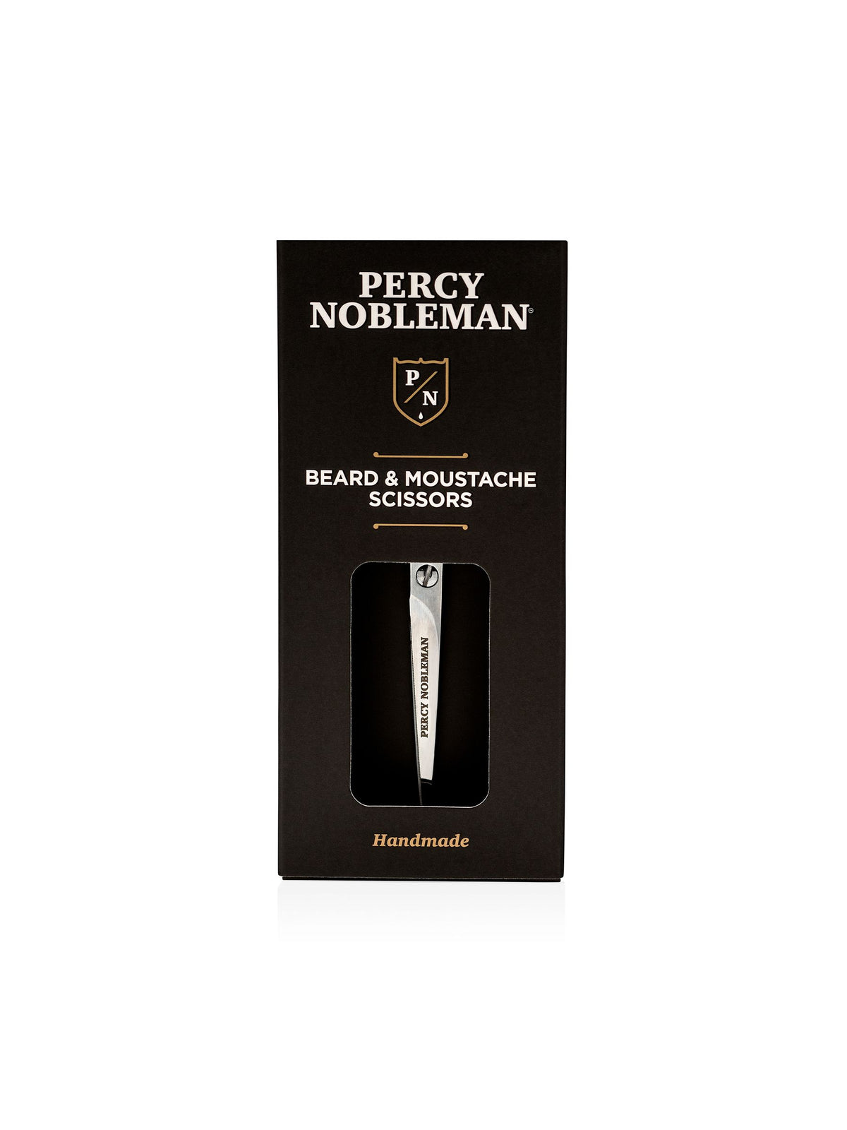 Percy Nobleman Beard & Moustache Scissors, imported from the UK
