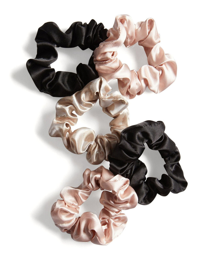 Kitsch satin sleep scrunchies pack of 5 - British product