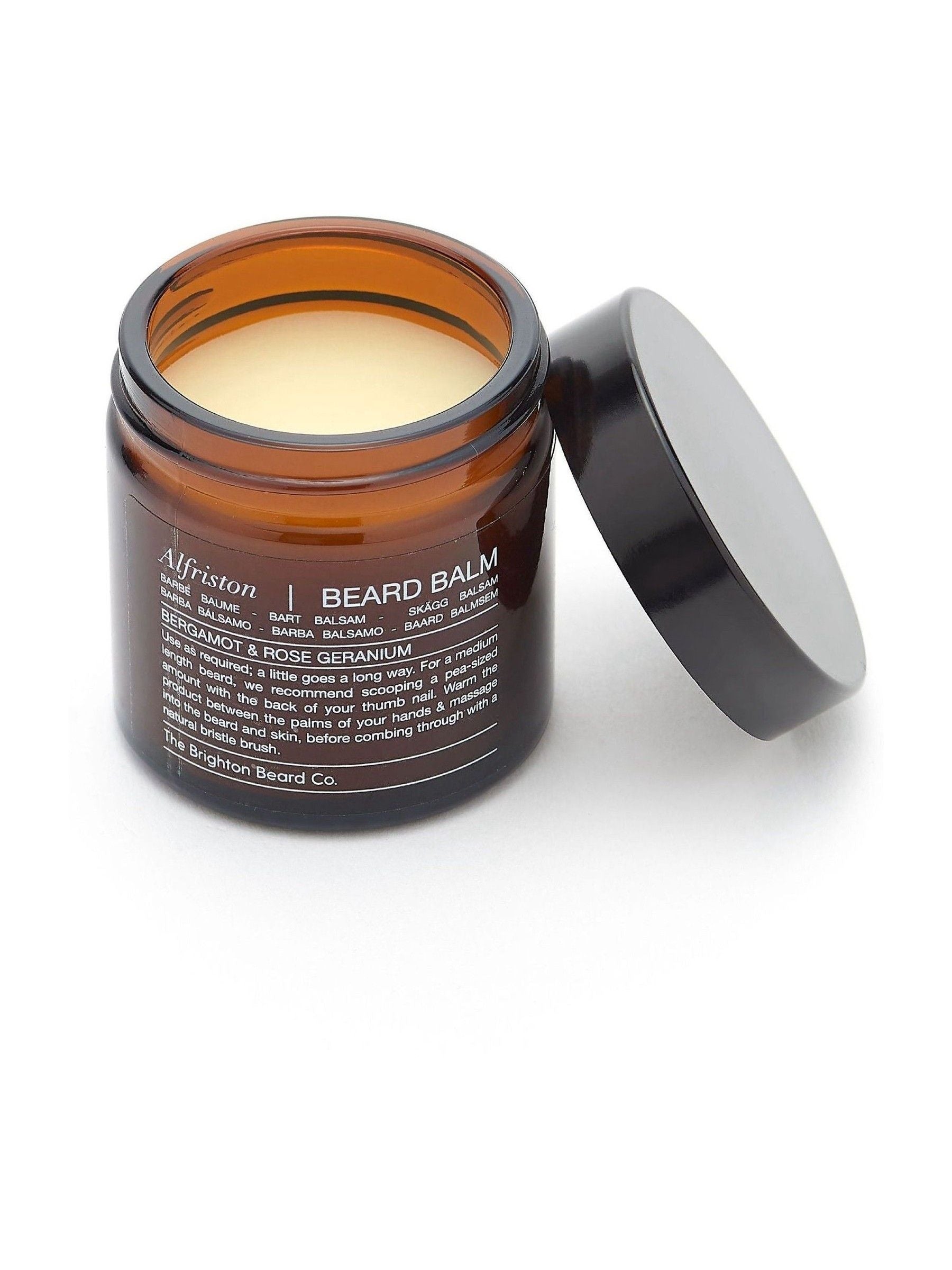 All Natural Beard Conditioning Balm with Bergamot & Rose Geranium Scent 60ml