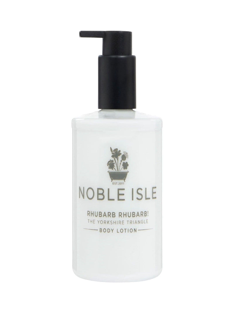 Noble Isle Rhubarb Rhubarb body lotion 250ml, imported from the UK