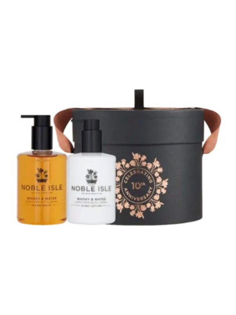 Noble Isle Whisky Water hand care set, imported from the UK