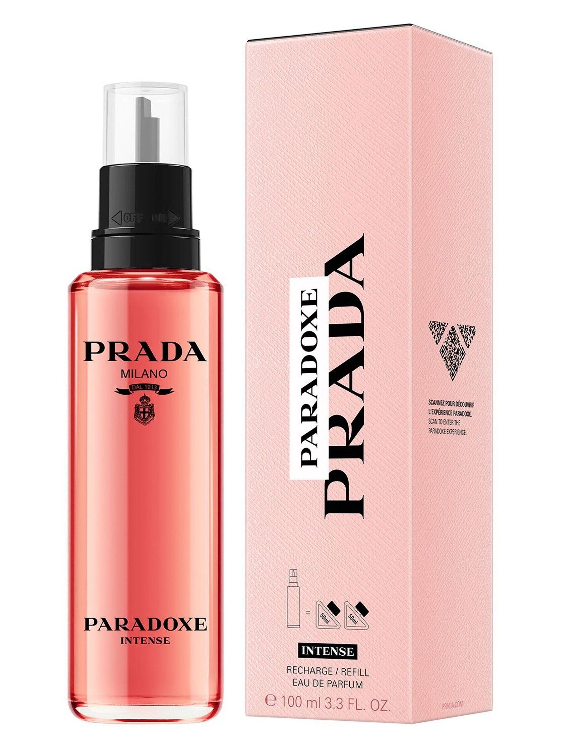 Prada Paradoxe Intense Eau de Parfum Refill 100ml, imported from the UK