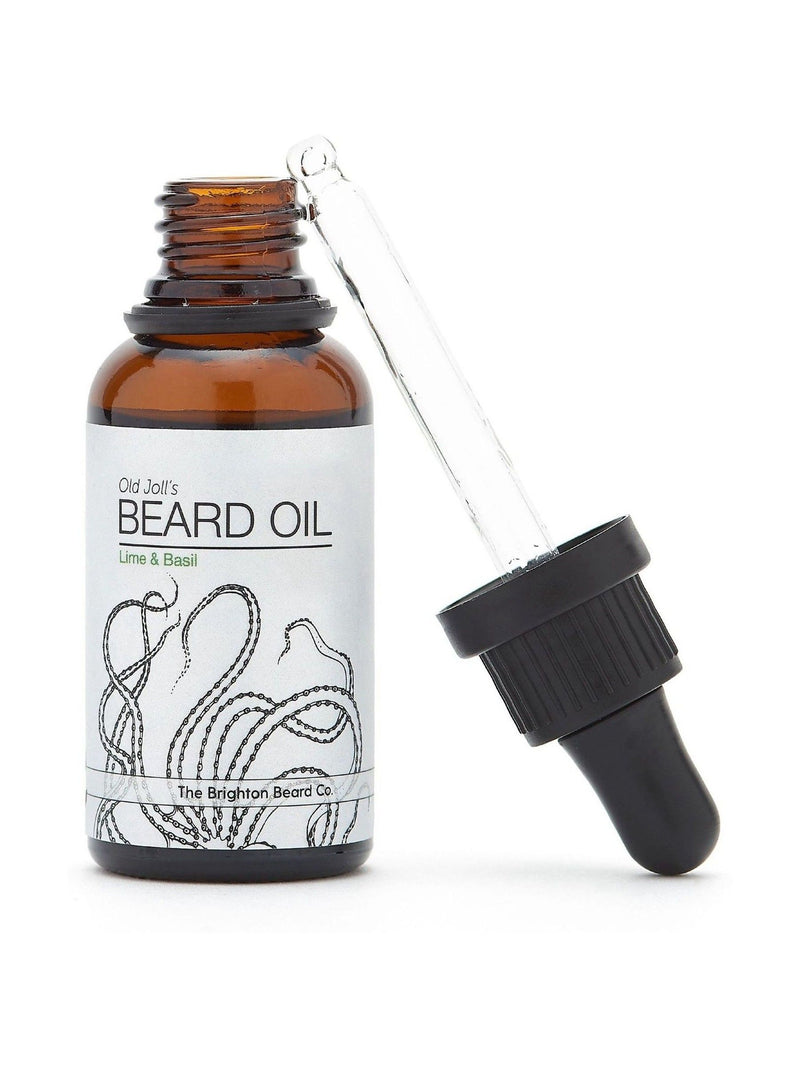 The Brighton Beard Co. Lime & Basil beard oil 30ml, UK version