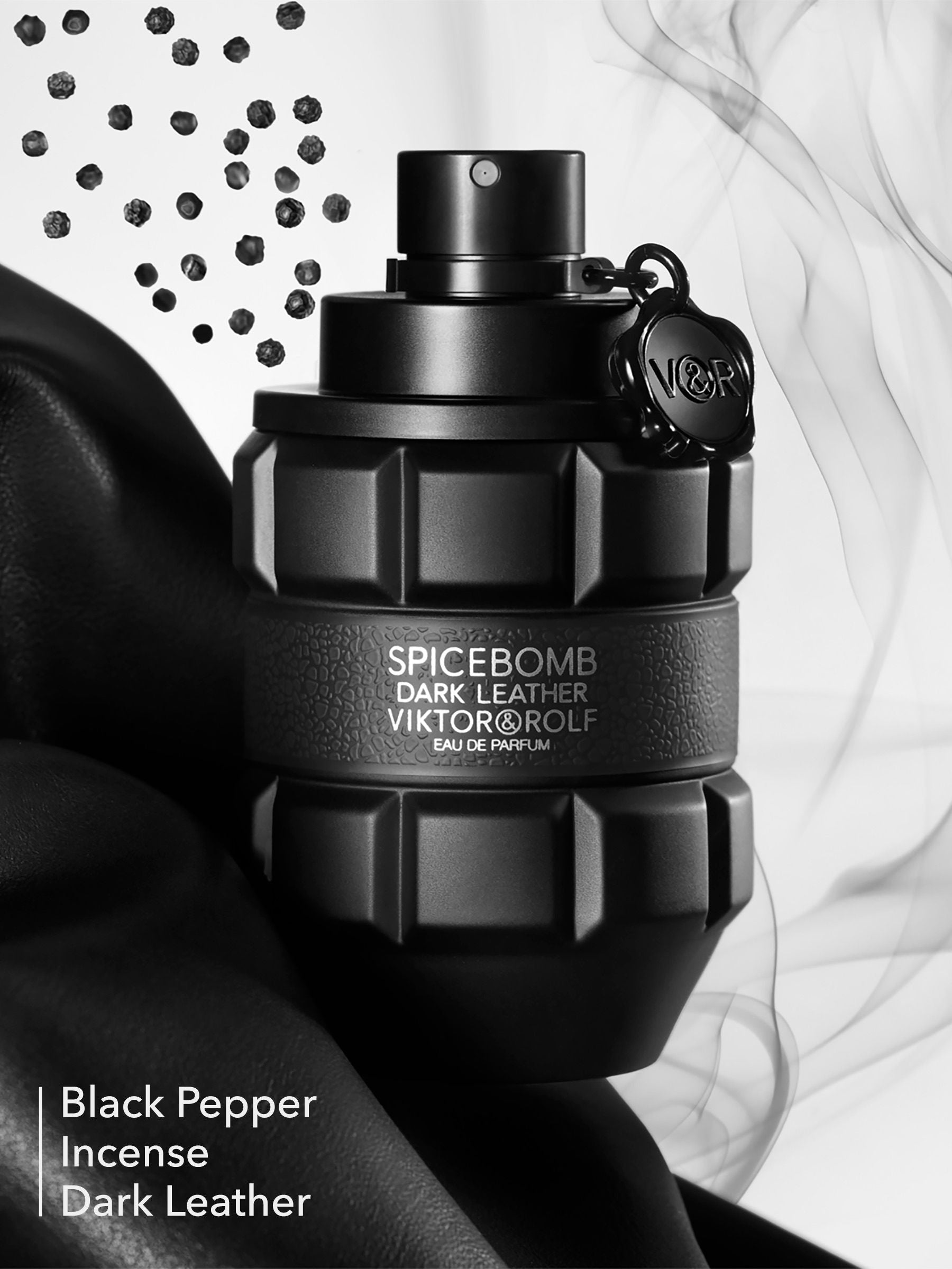 Viktor & Rolf Spicebomb Dark Leather Men's Eau de Parfum 90ml (British brand)
