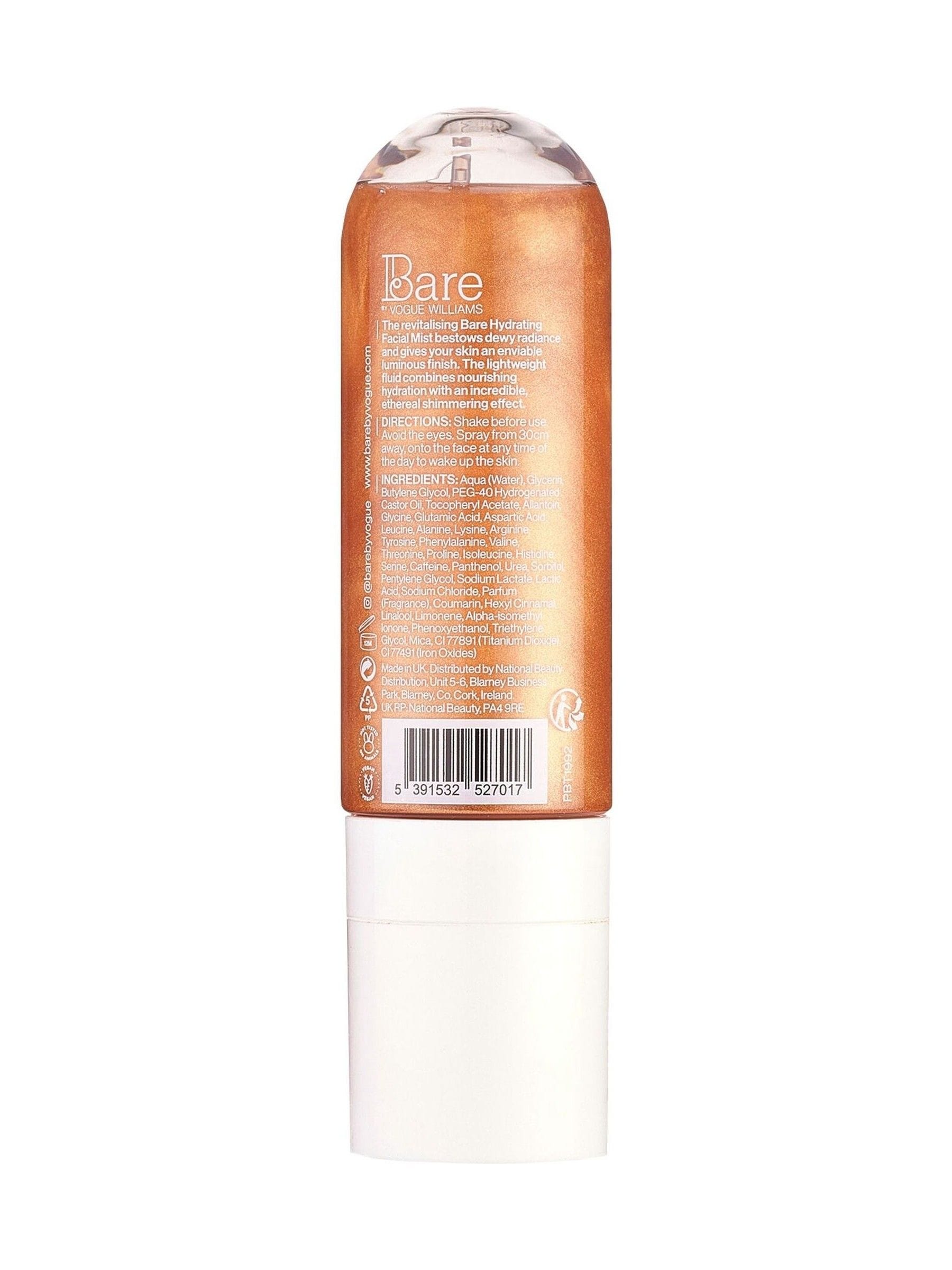 Bare By Vogue Hydrating Facial Mist 80ml