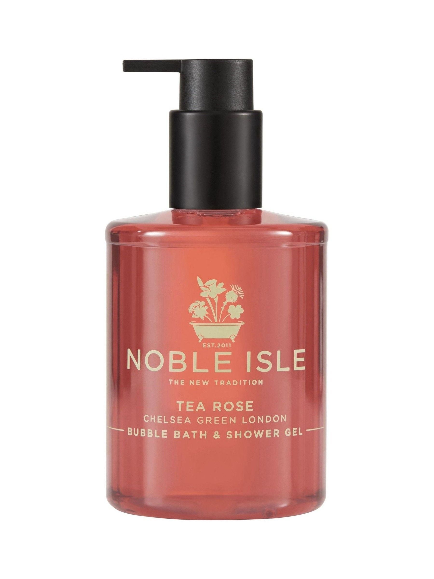 Noble Isle luxury bubble bath and shower gel 250ml, imported from the UK