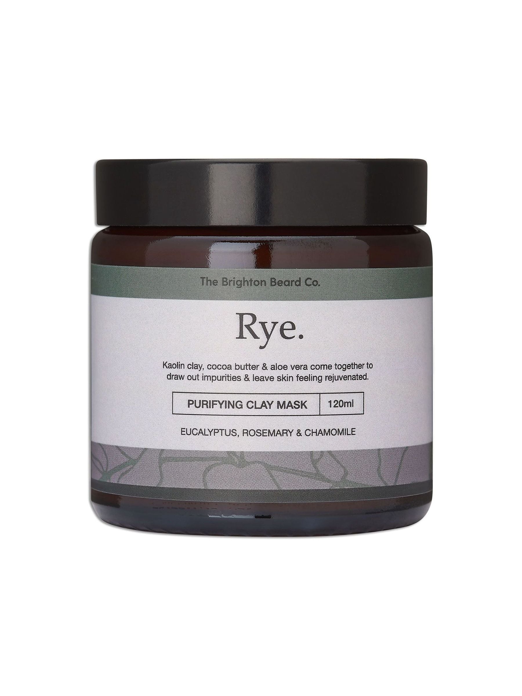 The Brighton Beard Co. Rye Purifying Clay Mask 120g