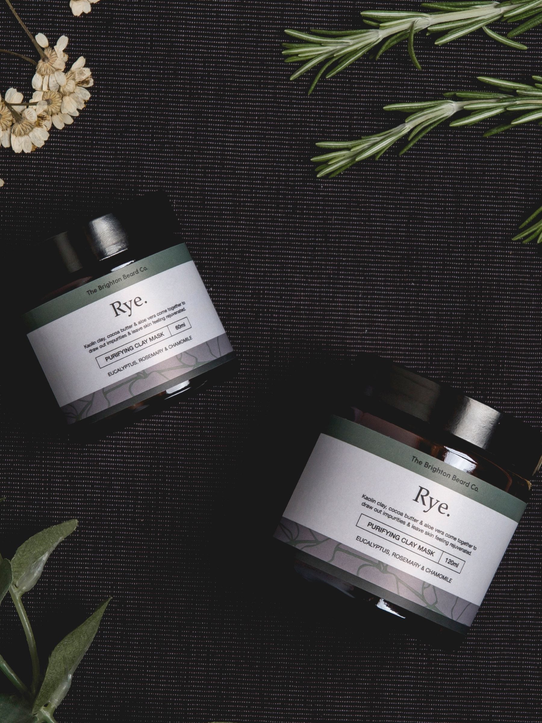 The Brighton Beard Co. Rye Purifying Clay Mask 120g