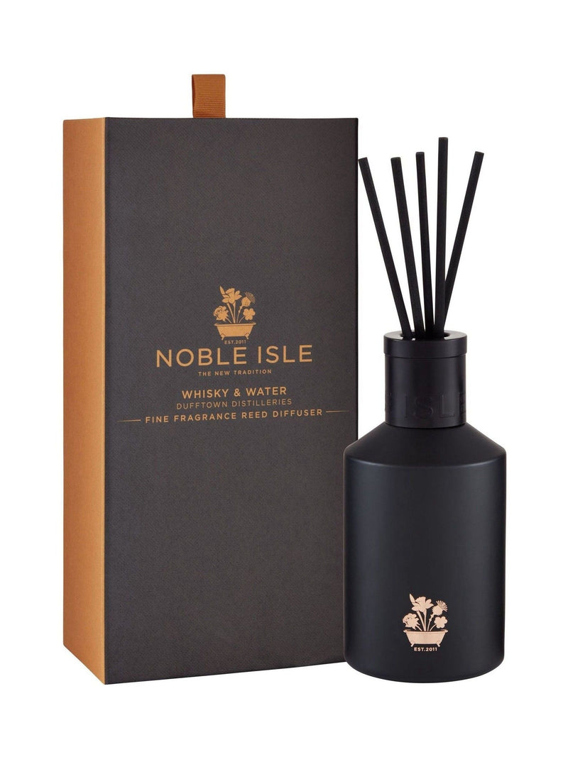 Noble Isle Whisky & Water Reed Diffuser 180ml, importiert aus Großbritannien