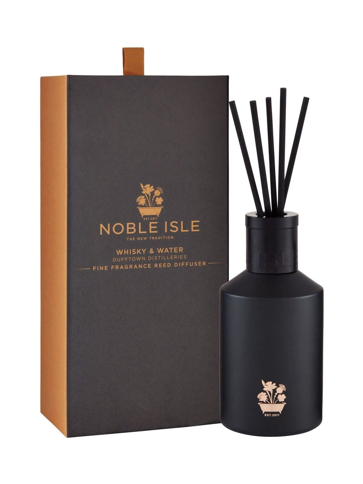 Noble Isle Whisky & Water Reed Diffuser 180ml, importiert aus Großbritannien
