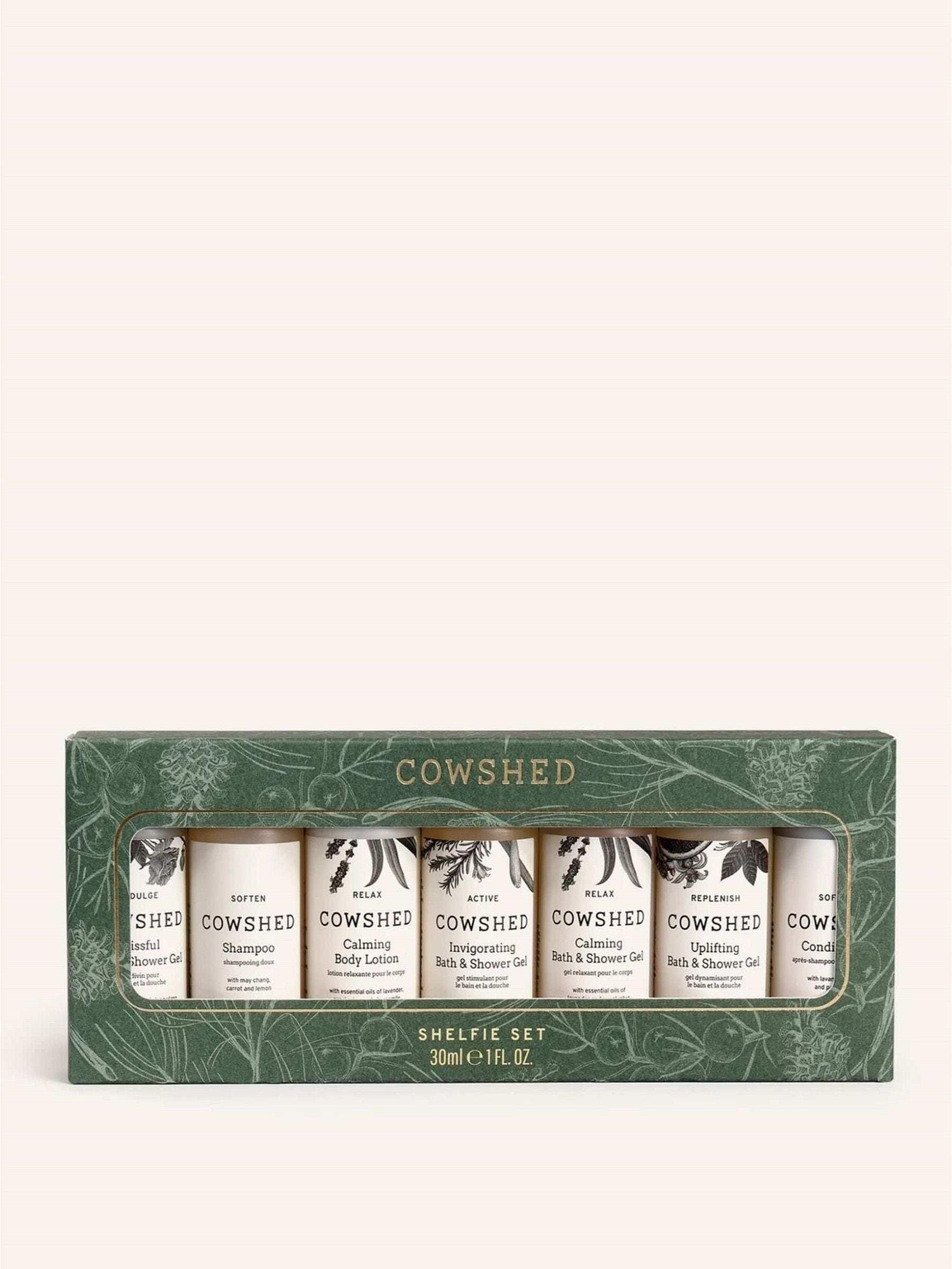 Cowshed Shelfie Set travel size skincare set - British product