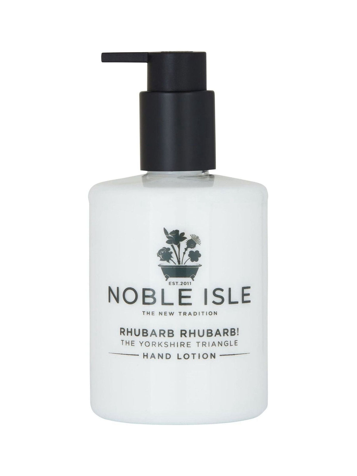 Noble Isle Rhubarb Rhubarb luxury hand lotion 250ml, imported from the UK