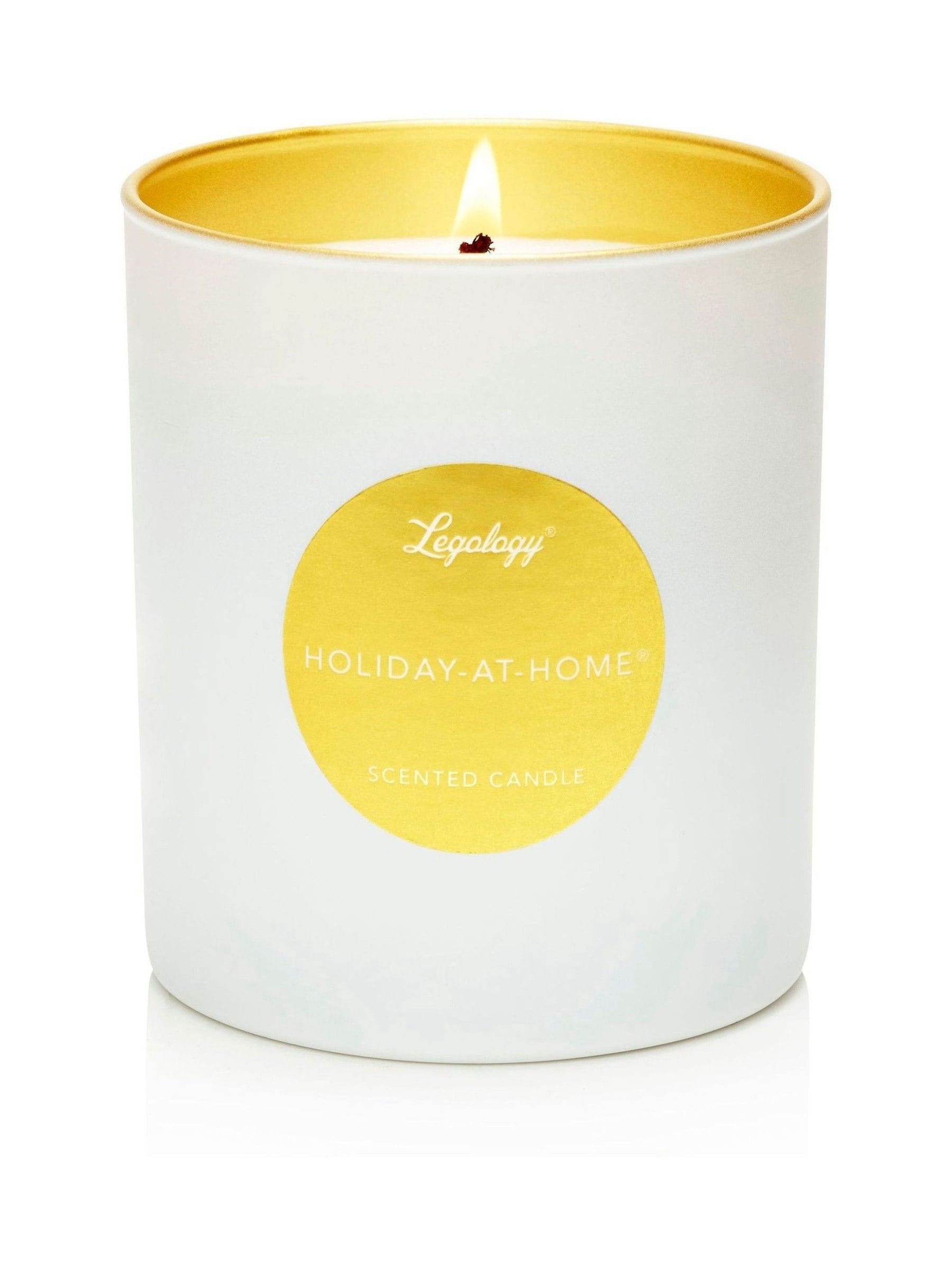 Legology Holiday At Home Capri Crush scented candle, UK version