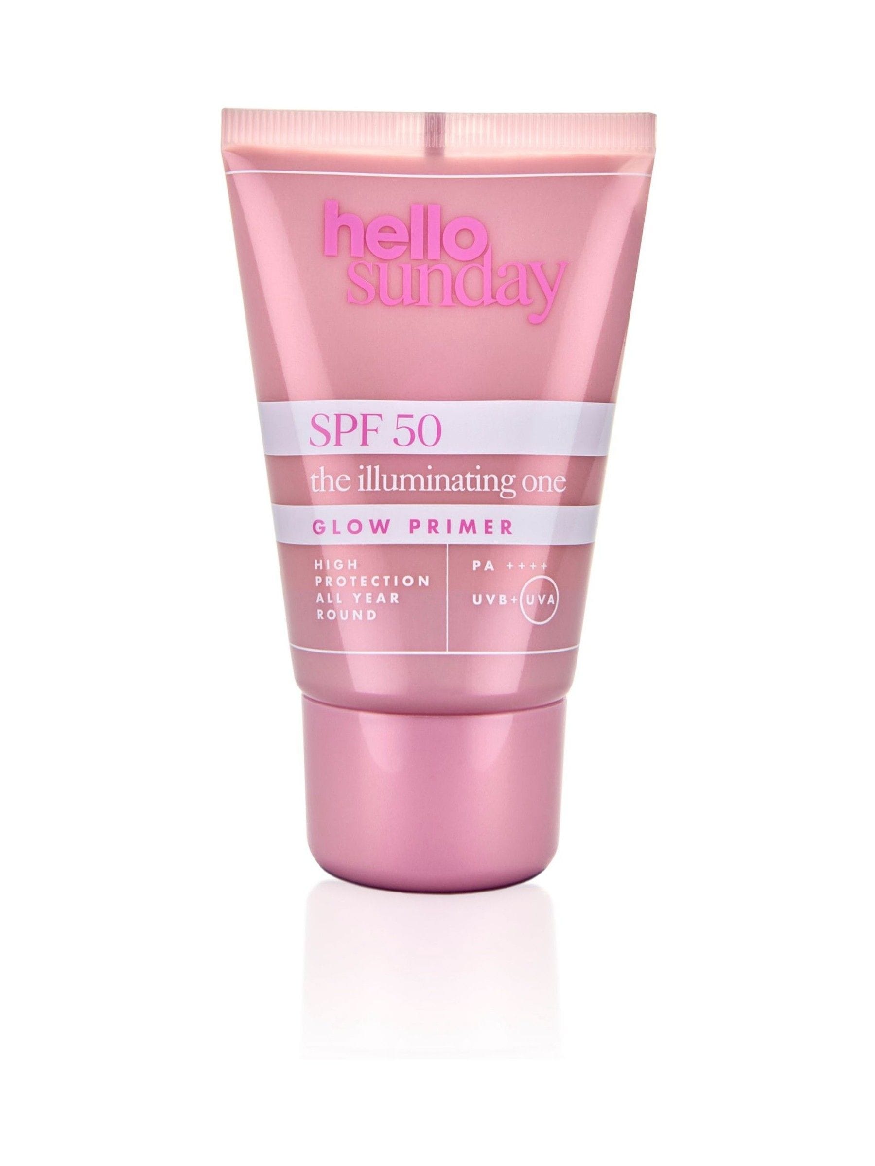 Hello Sunday Illuminating Primer SPF50 50ml, imported from the UK