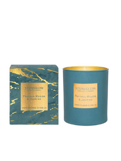 Weiter Stoneglow Papyrus Woods & Jasmine Becher-Duftkerze 220g – Online bei McGrocer kaufen