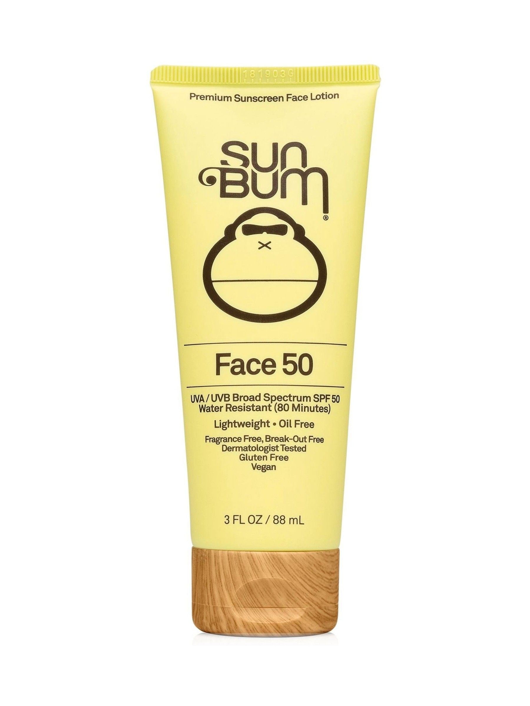 Sun Bum SPF50 face lotion 88ml (British brand)