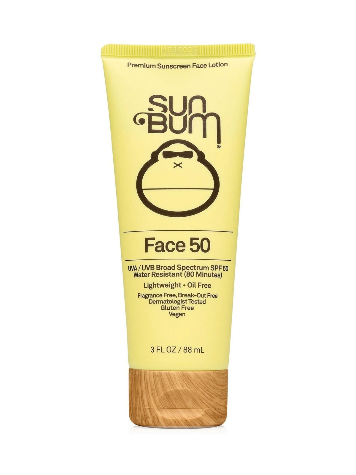 Sun Bum SPF50 face lotion 88ml (British brand)