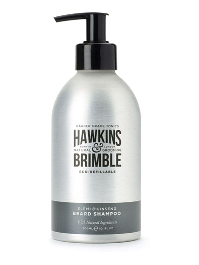 Next Hawkins & Brimble Refillable Beard Shampoo Beard Care 300ml- Buy online at McGrocer