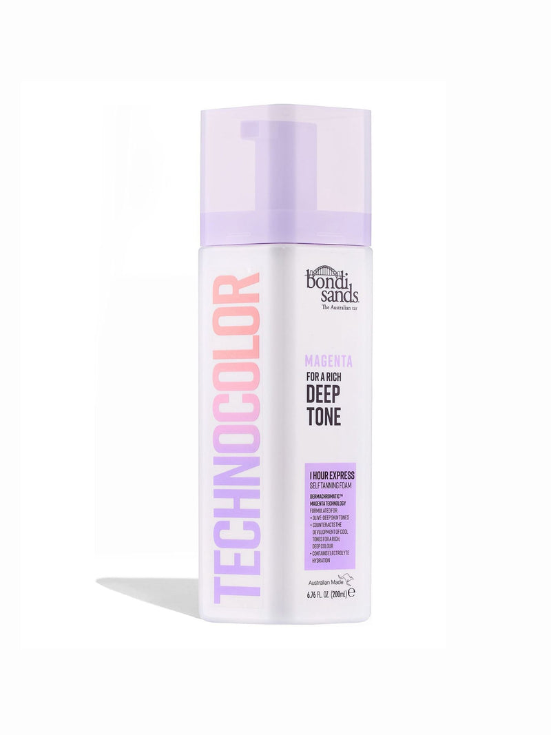 Bondi Sands Technocolor 1 Hour Express self tanning foam 200ml - British product