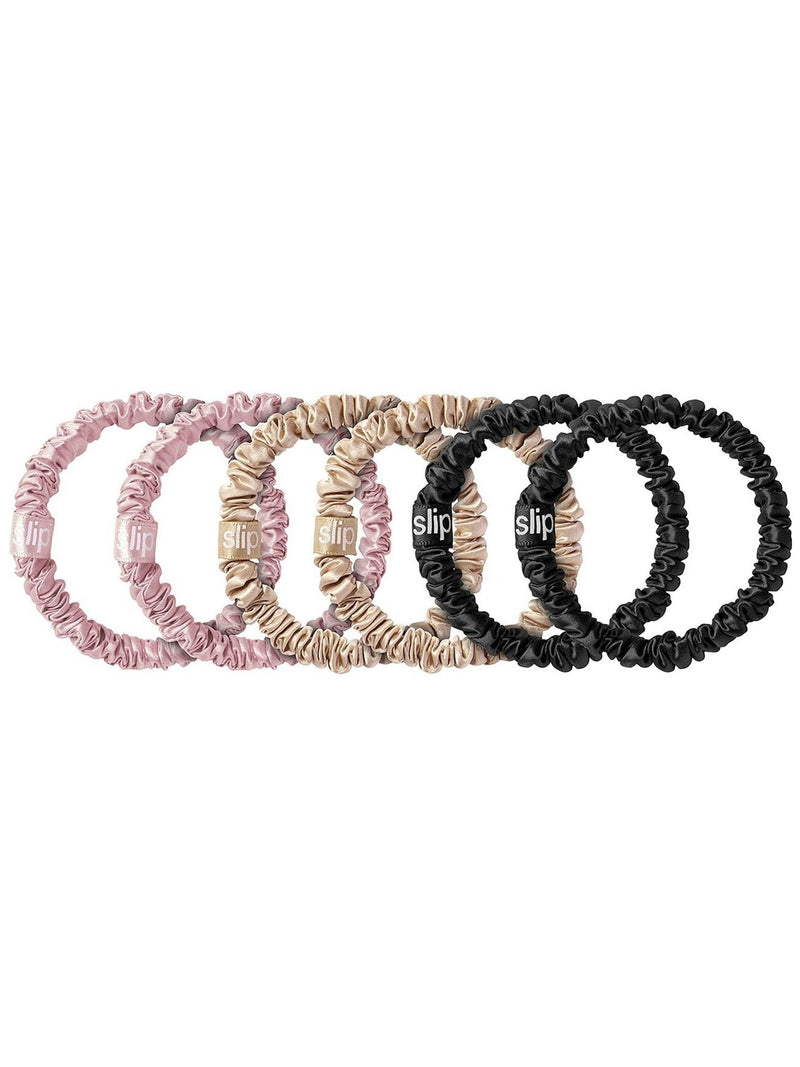 Slip Skinny pure silk scrunchies 6 pack (British brand)