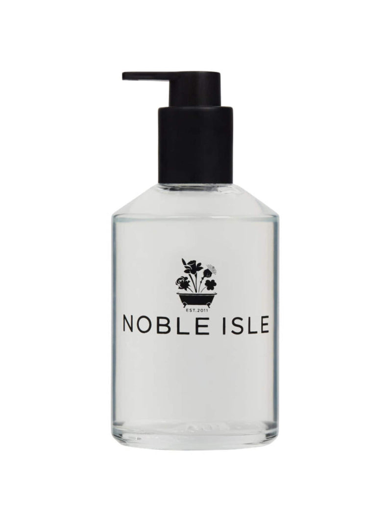 Noble Isle Rhubarb Rhubarb! hand sanitiser 300ml, imported from the UK